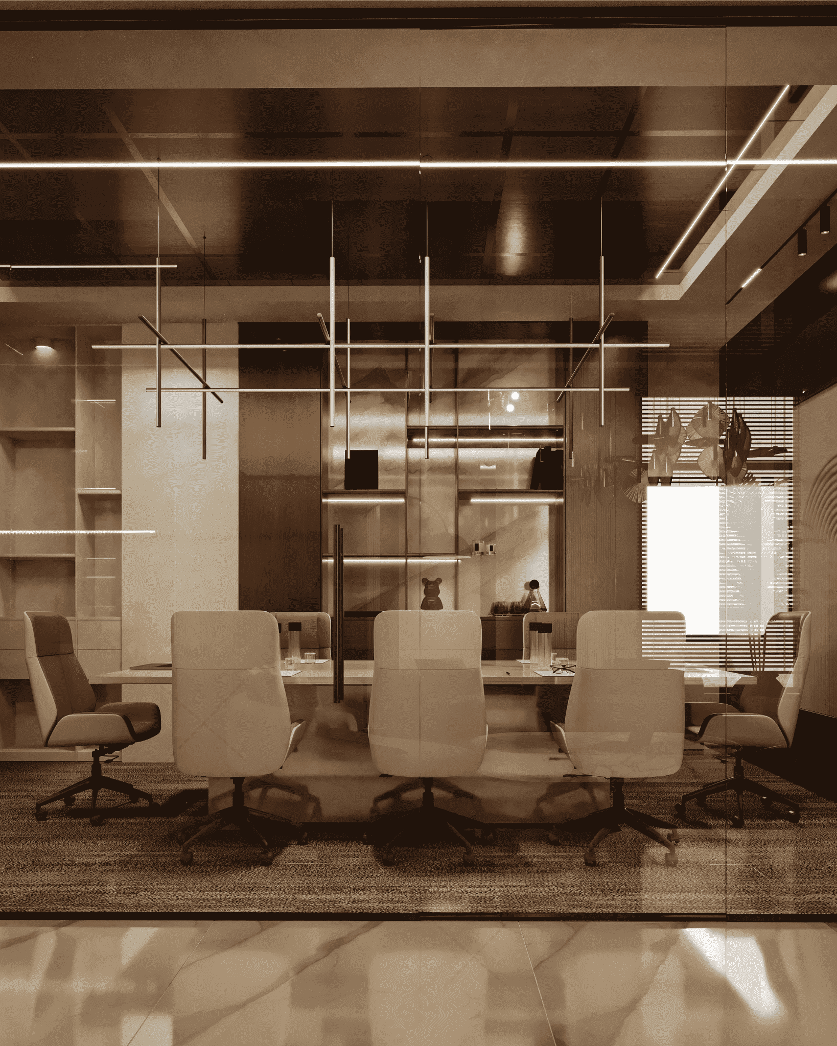 Thi Công Văn Phòng Head Office Bất Động Sản Quận 2