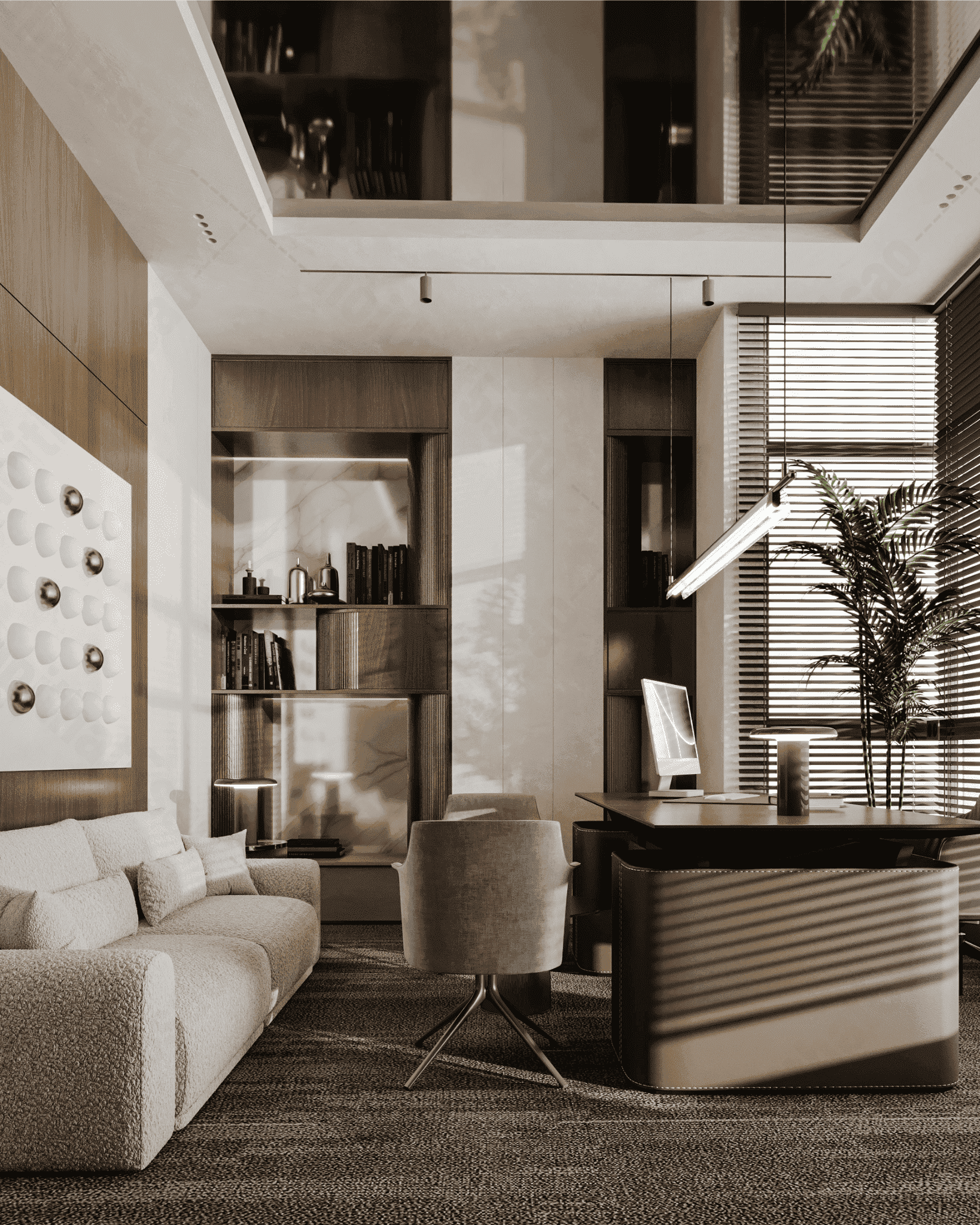 Thi Công Văn Phòng Head Office Bất Động Sản Quận 2