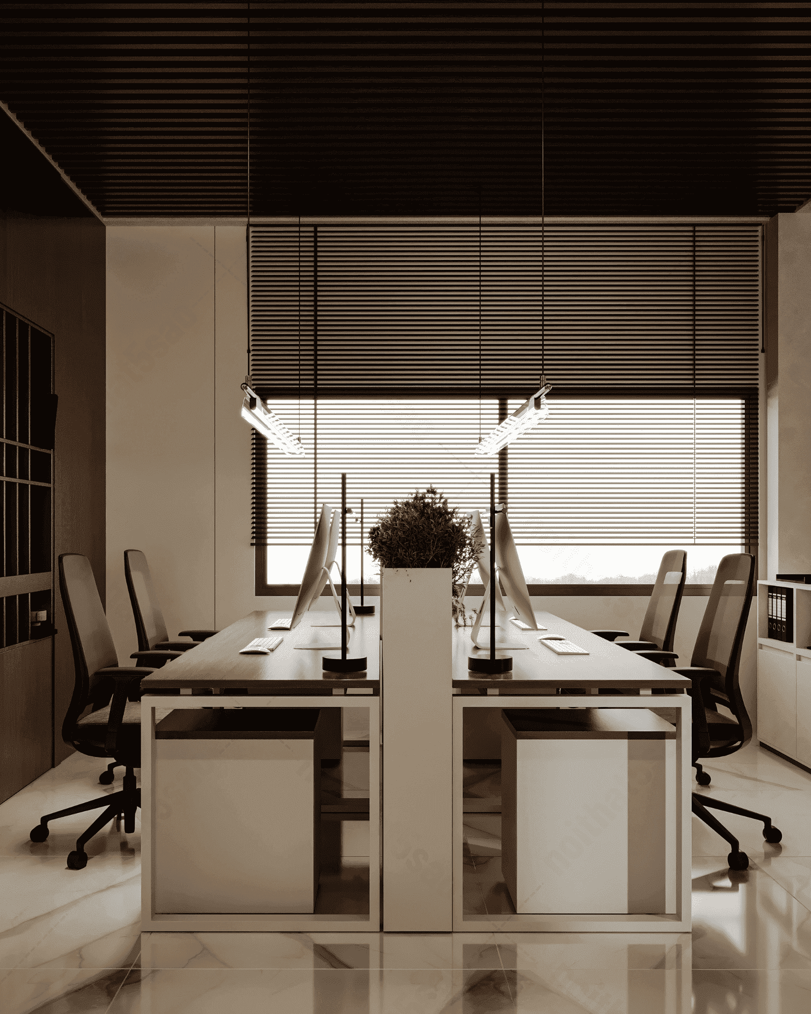 Thi Công Văn Phòng Head Office Bất Động Sản Quận 2