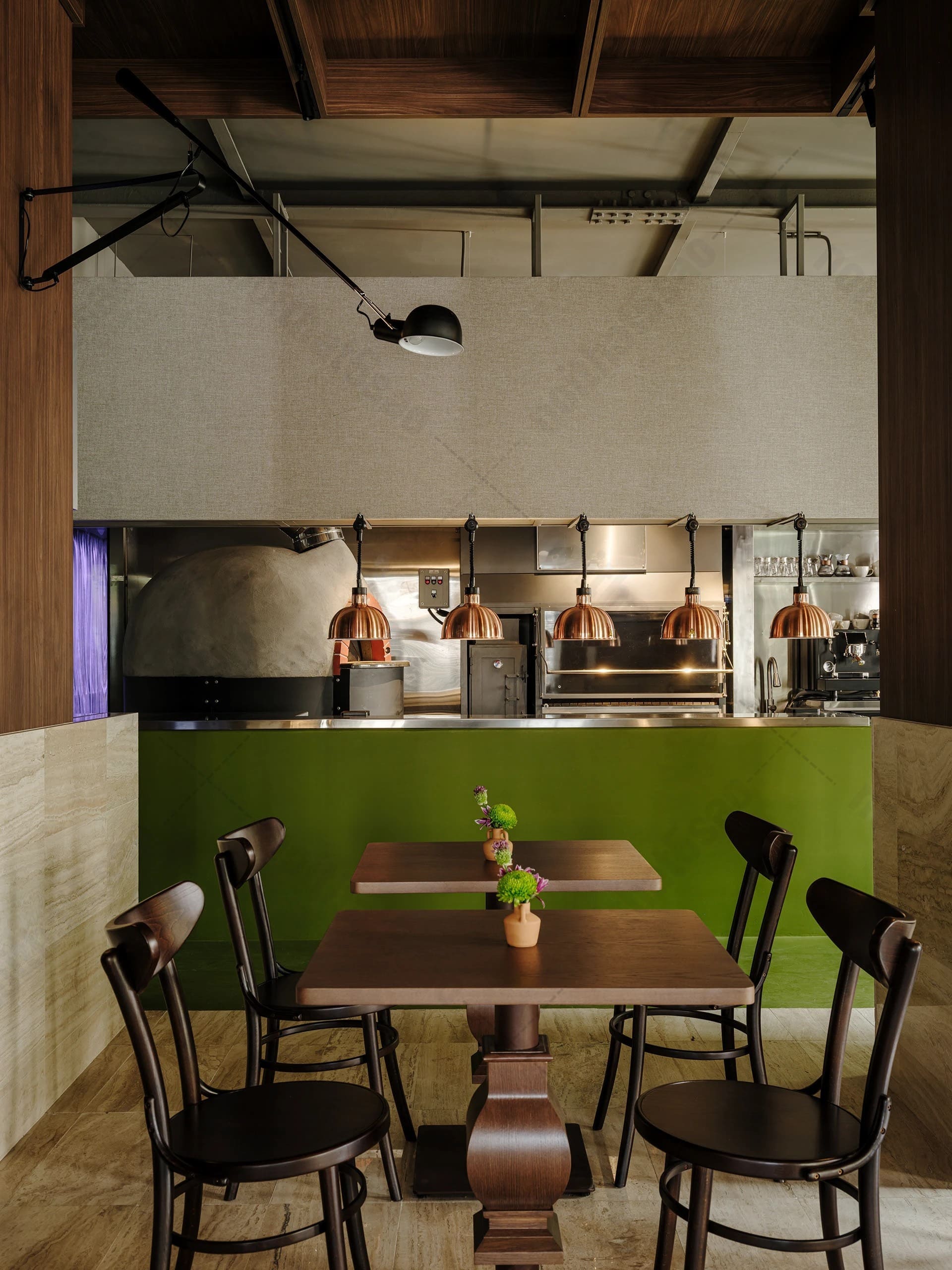 Thiết Kế Nhà Hàng Vintage – Dự Án Nội Thất 5 Sao Tại TP.HCM