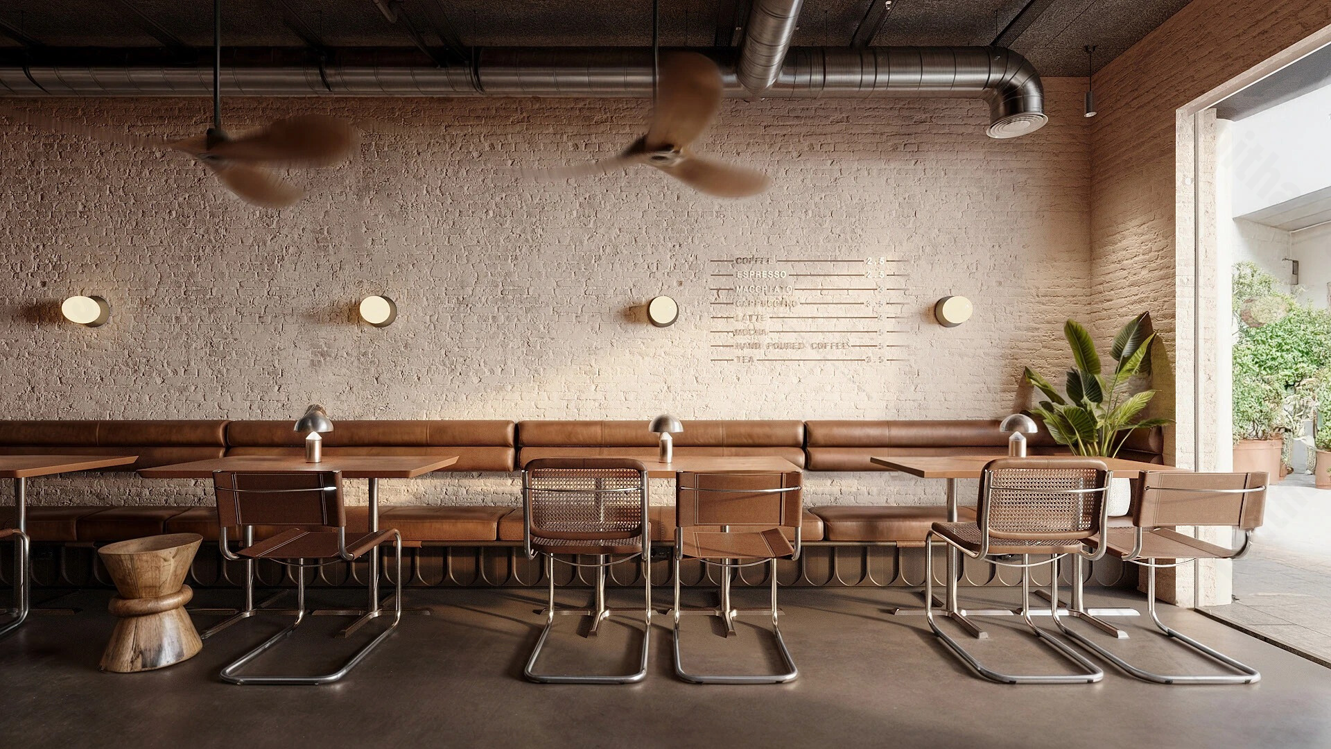 Thiết Kế Quán Cafe Bar Mang Hơi Thở Industrial
