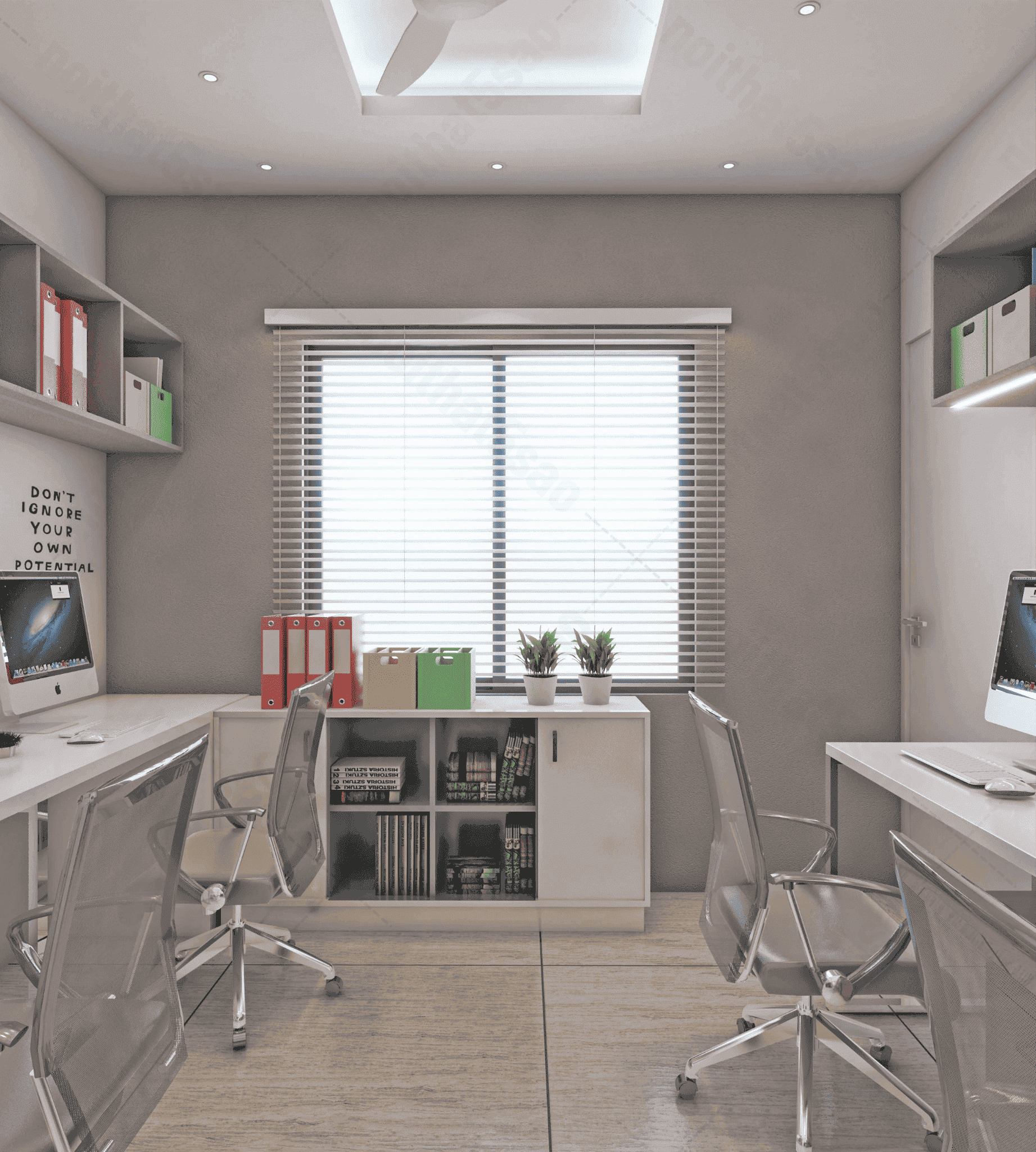 Thiết Kế Văn Phòng Làm Việc 120m2