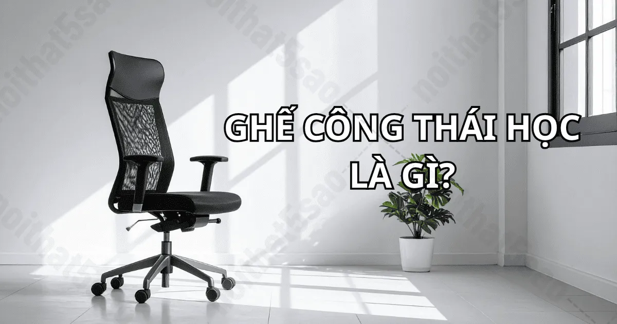 Ghế công thái học là gì? Lợi ích của ghế công thái học
