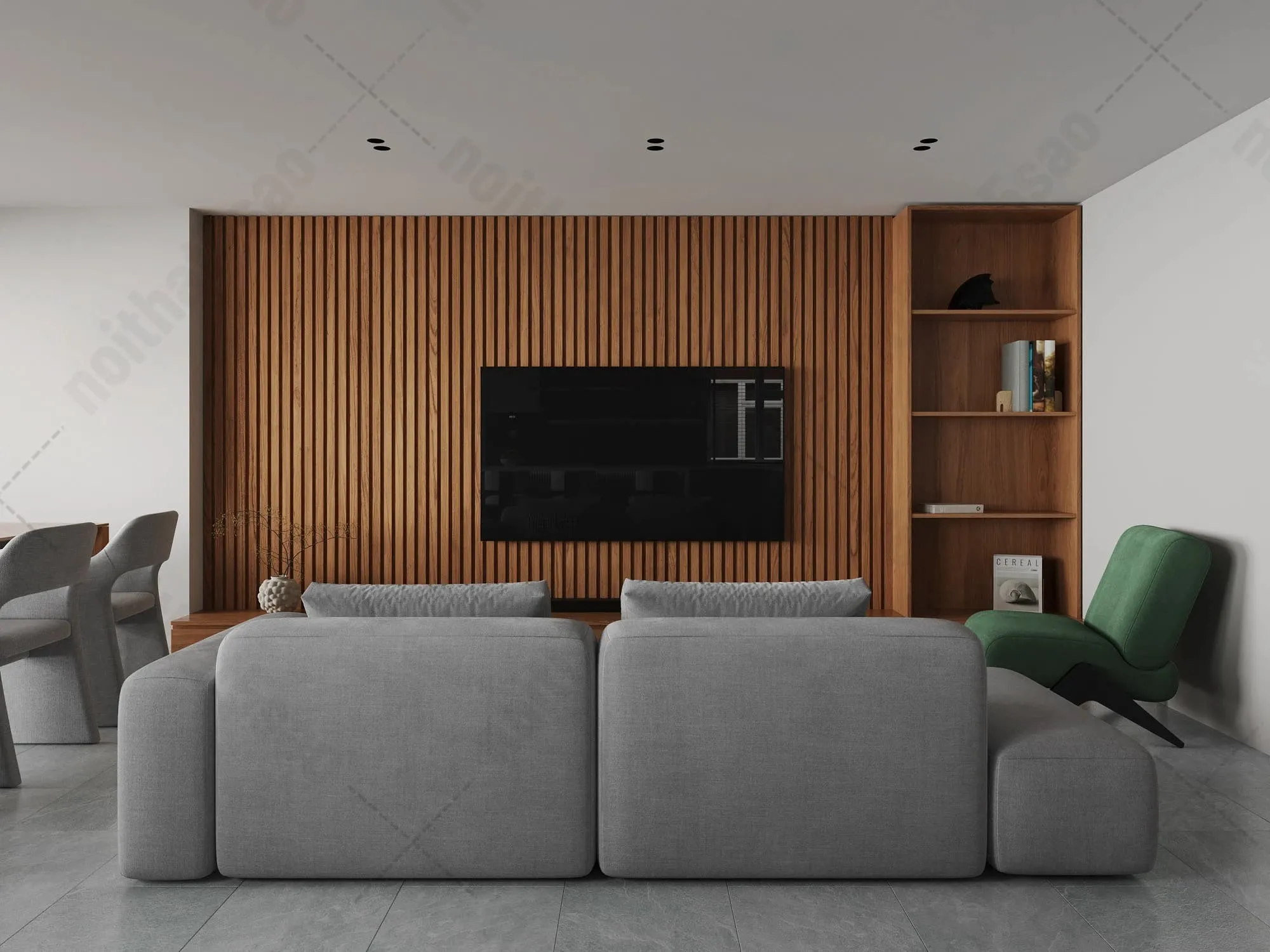 Thiết Kế Nội Thất Căn Hộ 2 Phòng Ngủ Hiện Đại