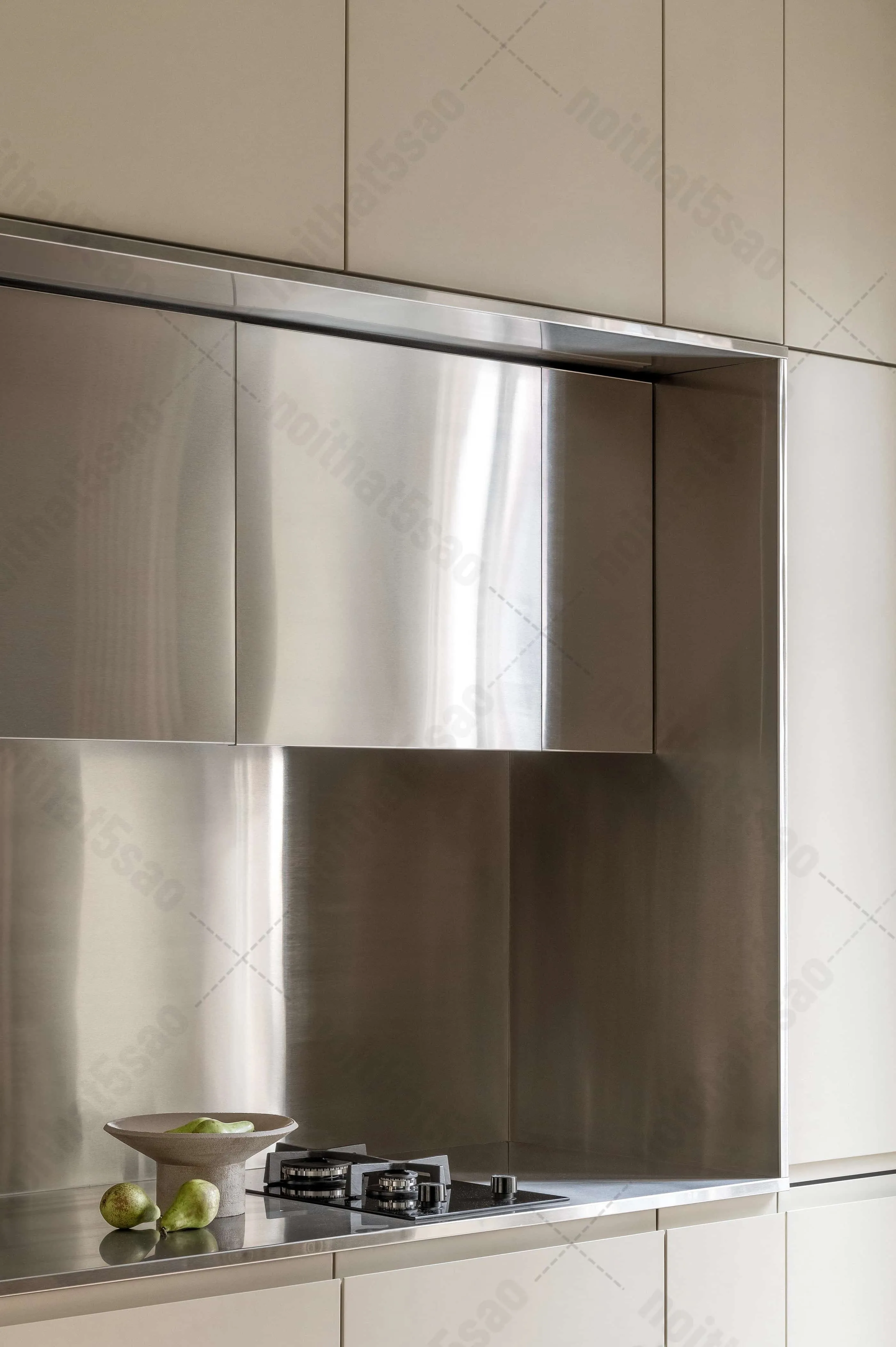 Thiết Kế Bếp nhỏ 55m2 - Dự Án "Mộc & Ánh"