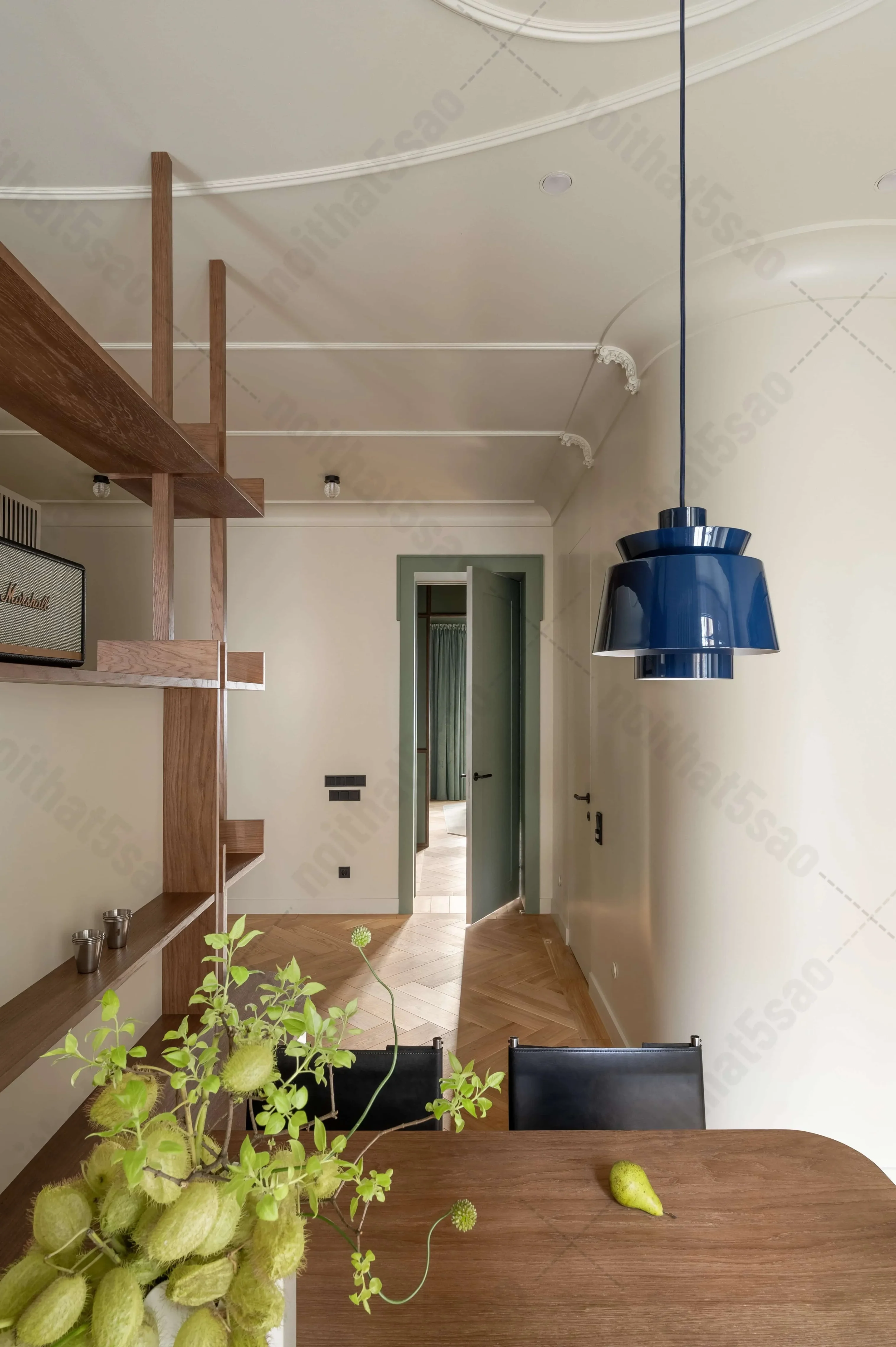 Thiết Kế Bếp nhỏ 55m2 - Dự Án "Mộc & Ánh"