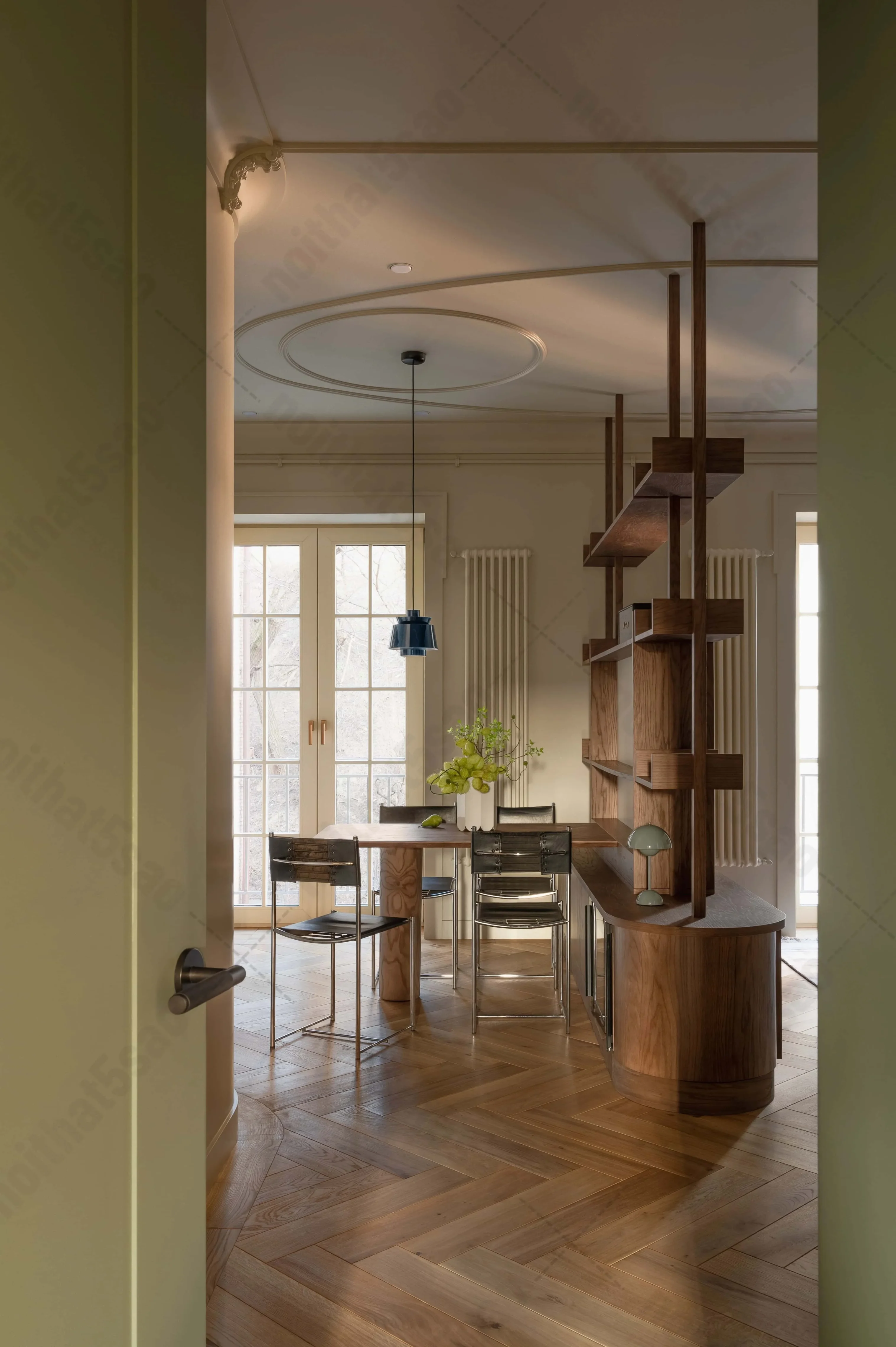 Thiết Kế Bếp nhỏ 55m2 - Dự Án "Mộc & Ánh"