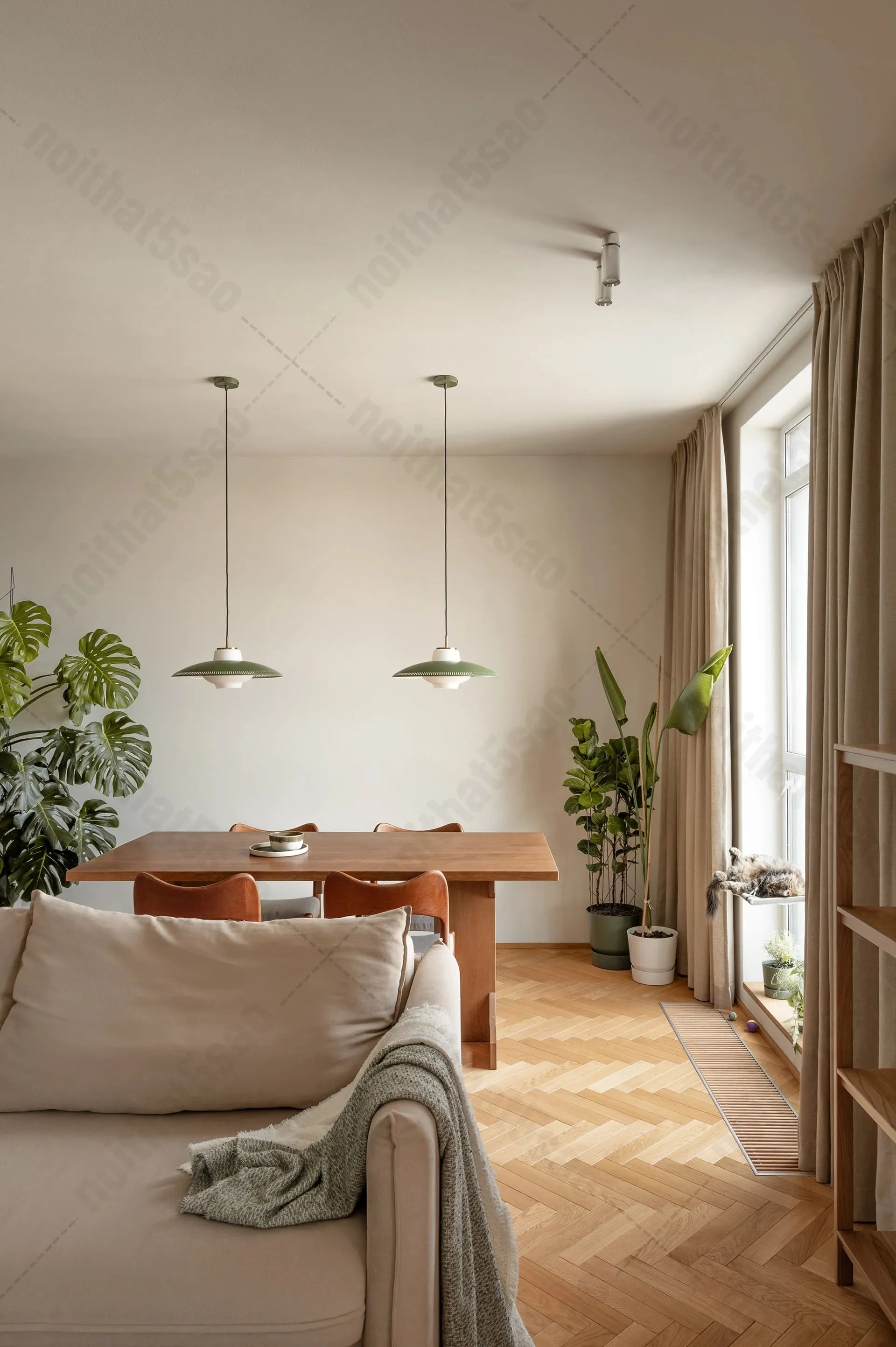 Thiết Kế Căn Hộ Chung Cư Modern Organic