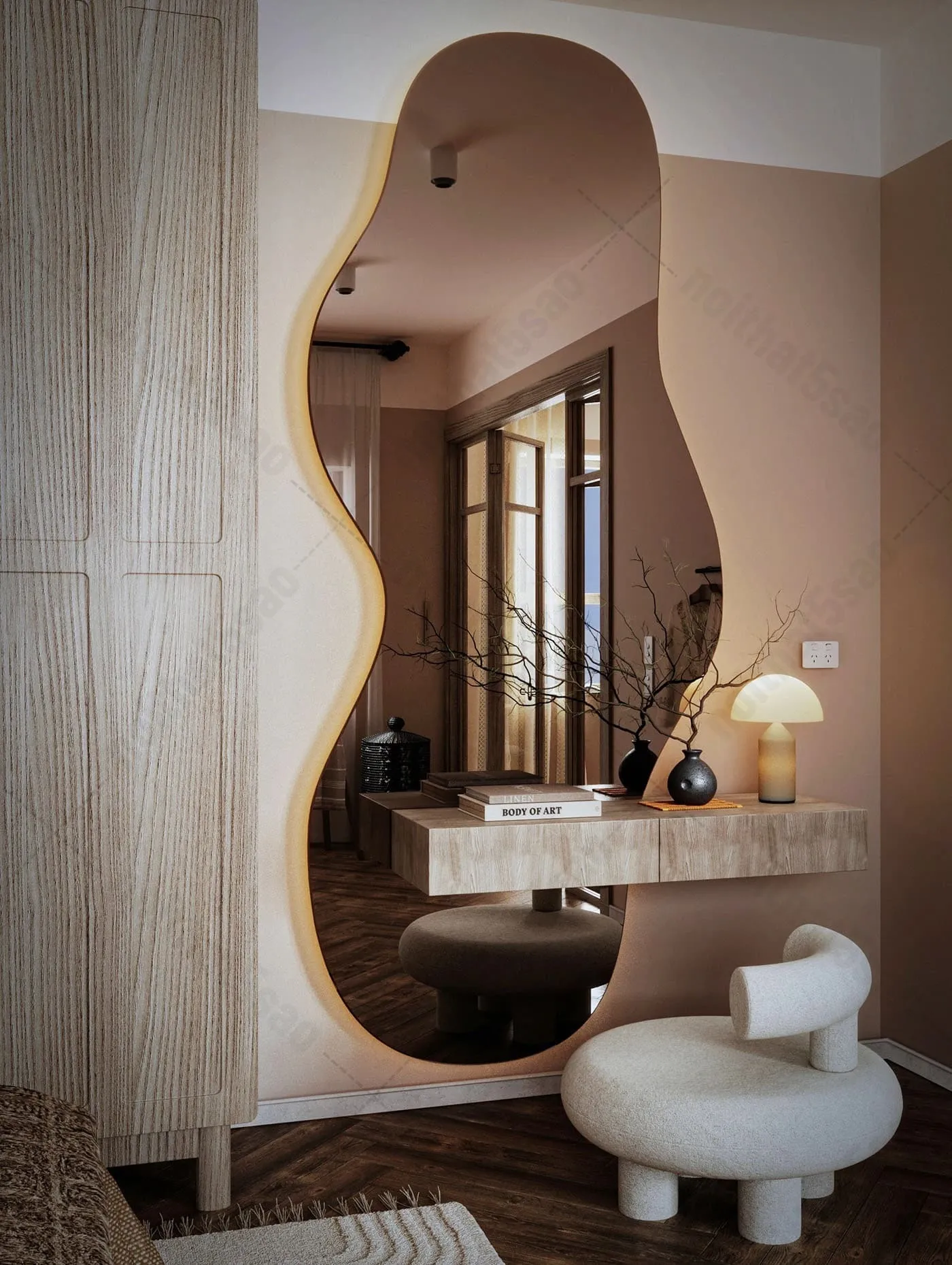 Thiết Kế Nội Thất Căn Hộ 125m2