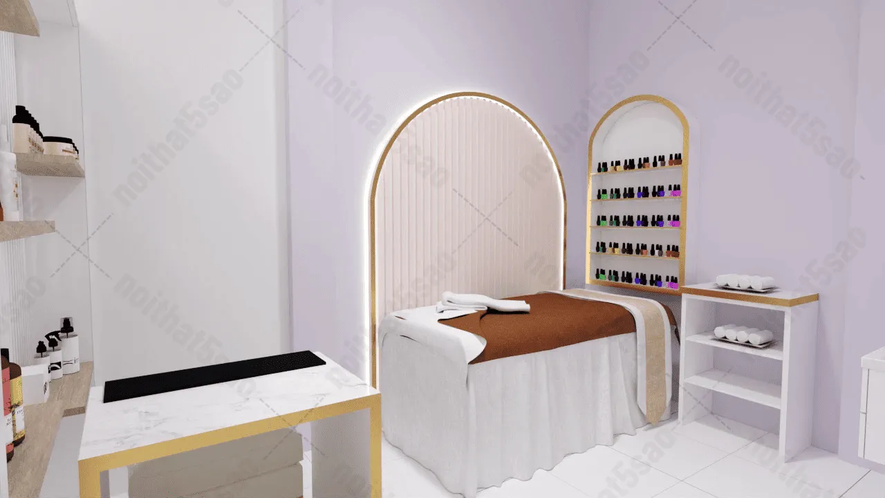 5 phong cách thiết kế nội thất Spa thư giãn 2025