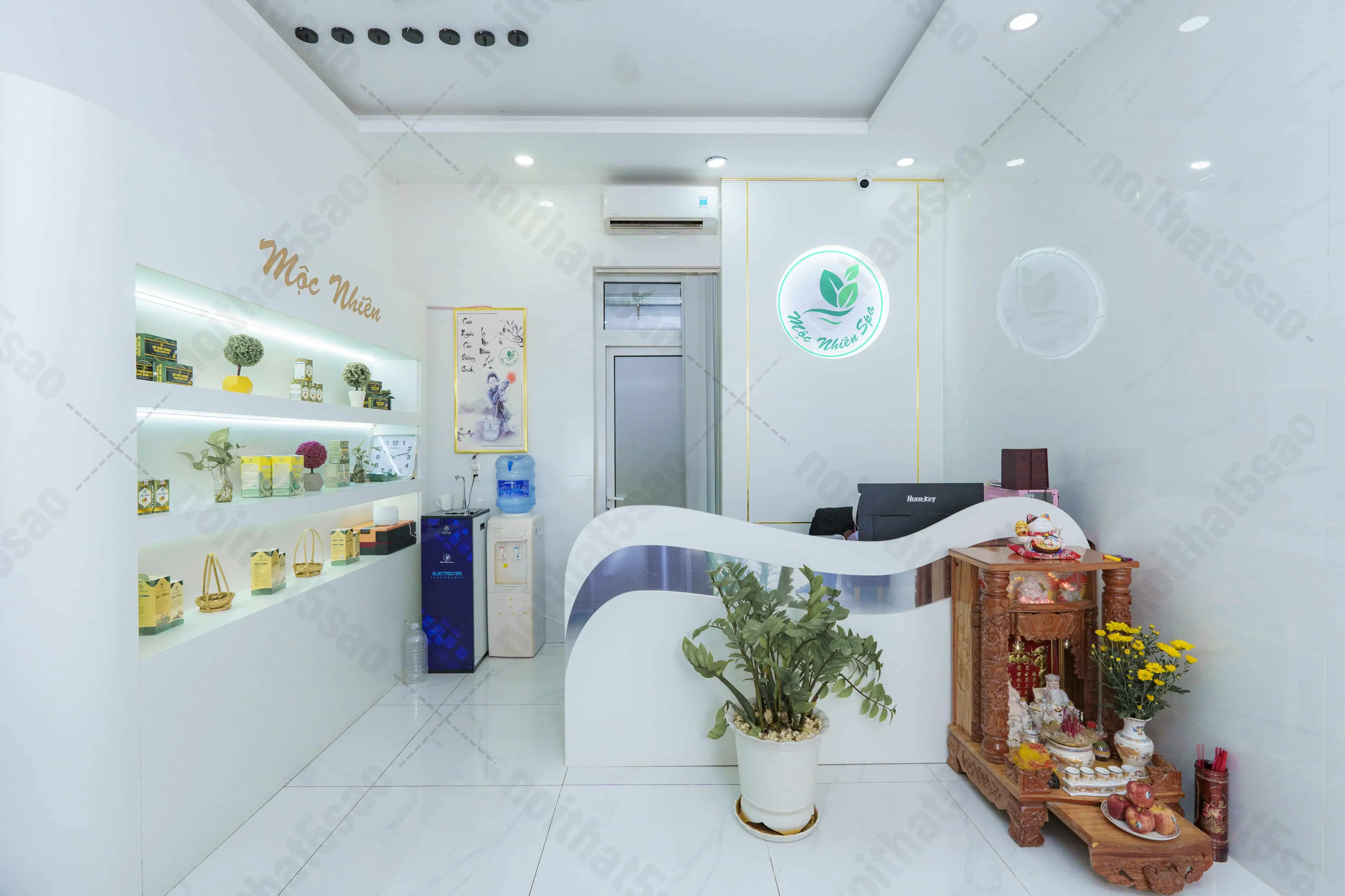 5 phong cách thiết kế nội thất Spa thư giãn 2025