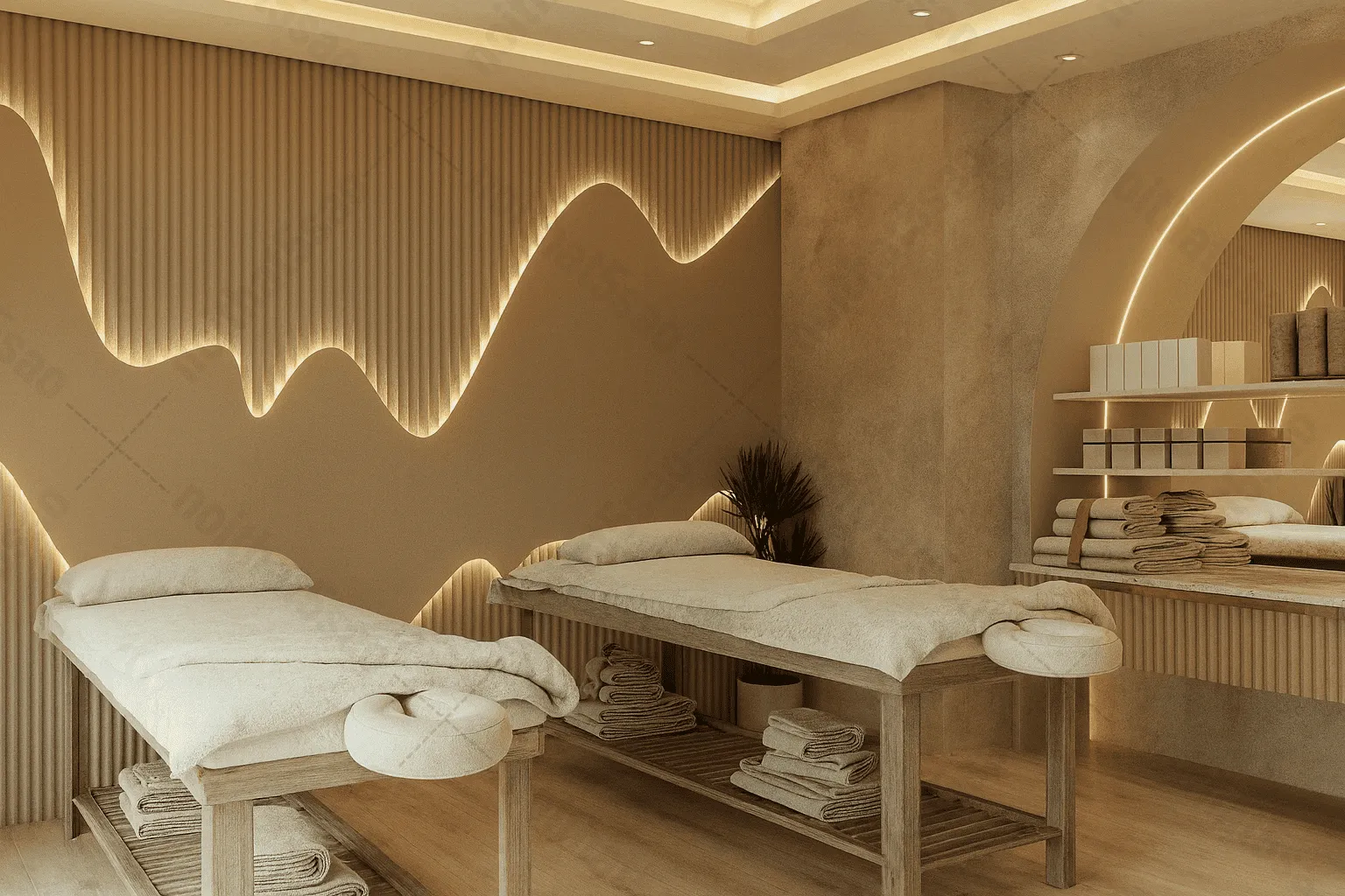 5 phong cách thiết kế nội thất Spa thư giãn 2025