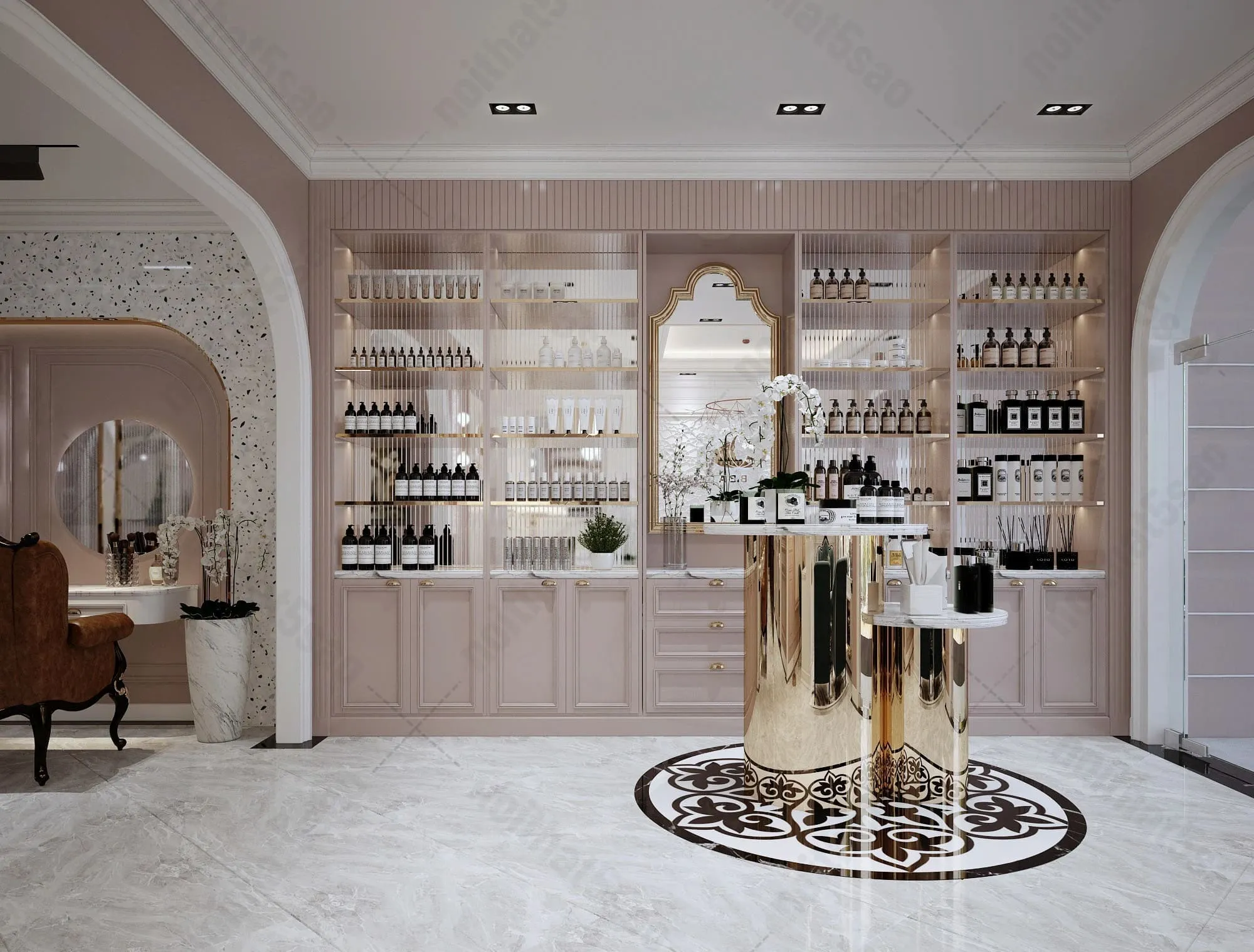 5 phong cách thiết kế nội thất Spa thư giãn 2025